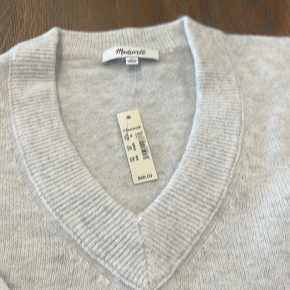 Madewell Donegal Jason Ex-Boyfriend Pullover. Heather Gray. - Picture 6 of 13